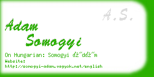 adam somogyi business card